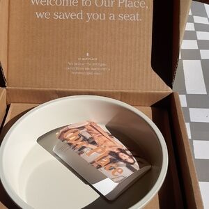 Cream Ceramic Serving Bowl - Simple Modern Style